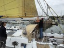 Wymiana masztu i przegląd jachtu w stoczni Berthon